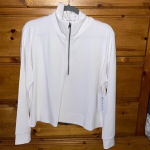 Athleta Seasoft Quarter Zip size large ‼️NEW WITH TAGS‼️